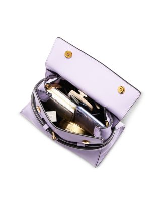 Tie Me Small Leather Shoulder Bag