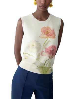 Printed Sleeveless Tank Top