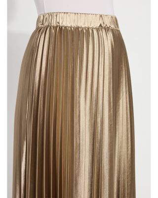Nina Pleated Midi Skirt