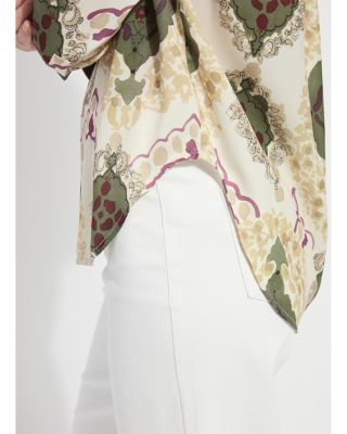 Ishani Roll Tab Printed Shirt