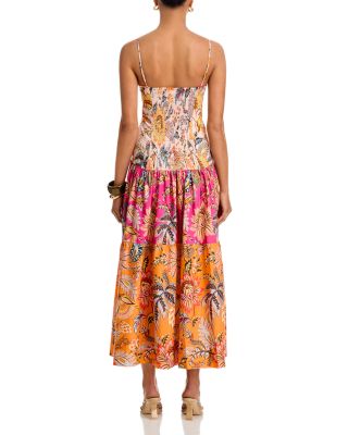 floral maxi beach dresses for women Confête
