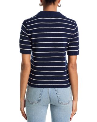 The Striped Easy Polo