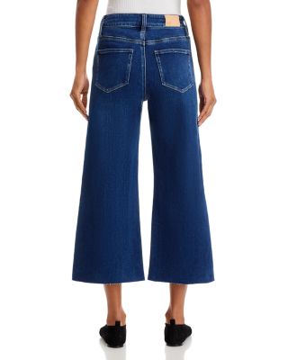 Petites Anessa High Rise Wide Leg Jeans in Venetian Breeze