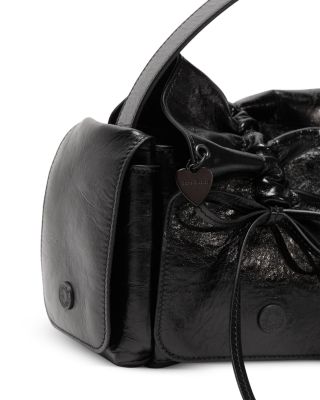 Multipocket Lux Leather Shoulder Bag