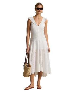 Eyelet Gauze Dress