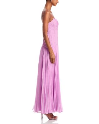 Saylor Pleated Gown