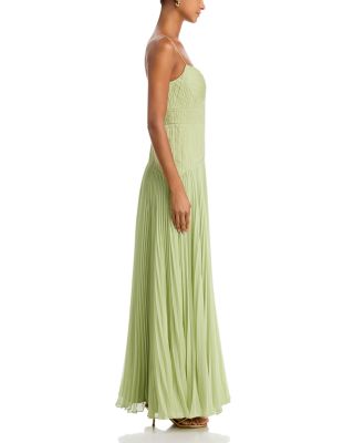 Saylor Pleated Gown