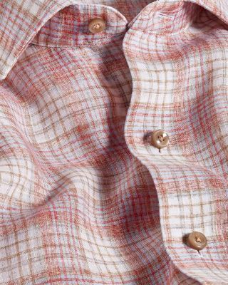 Linen Check Shirt