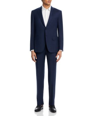 Siena Textured Tonal Windowpane Regular Fit Suit