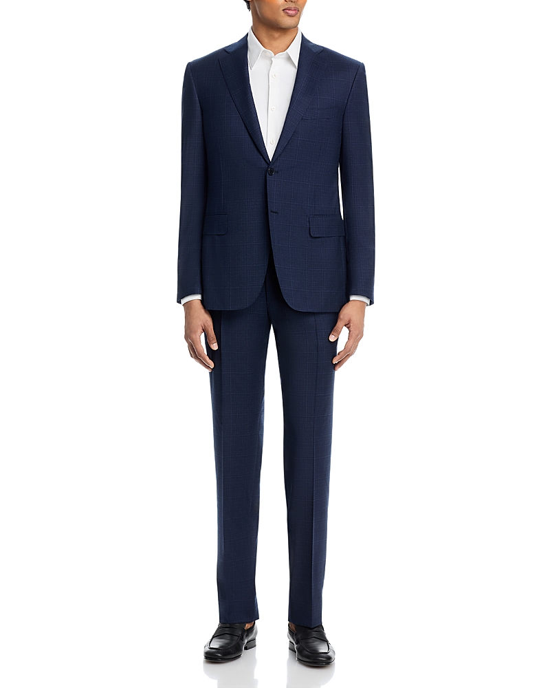 Canali Siena Textured Tonal Regular Fit Suit