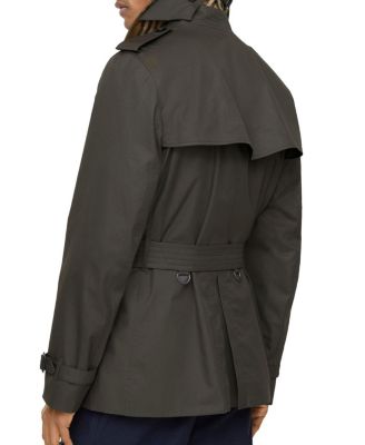 Extra-short Tropical Gabardine Kensington Trench Coat