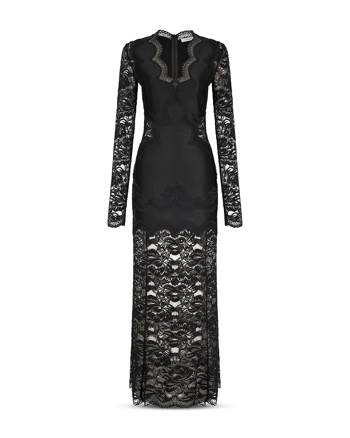Rabanne Lace Long Sleeve Dress