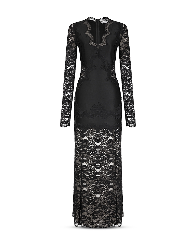 Rabanne Lace Long Sleeve Dress