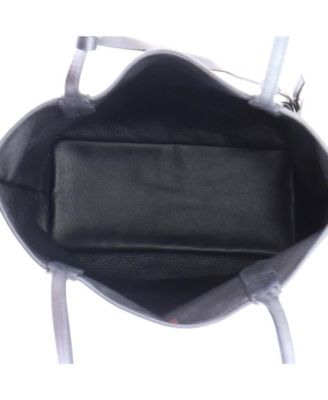 Mini Anjou Reversible Tote Coated Canvas