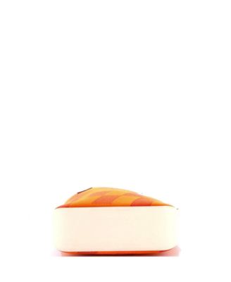 27 Cabas H en Biais Tote Canvas with Leather