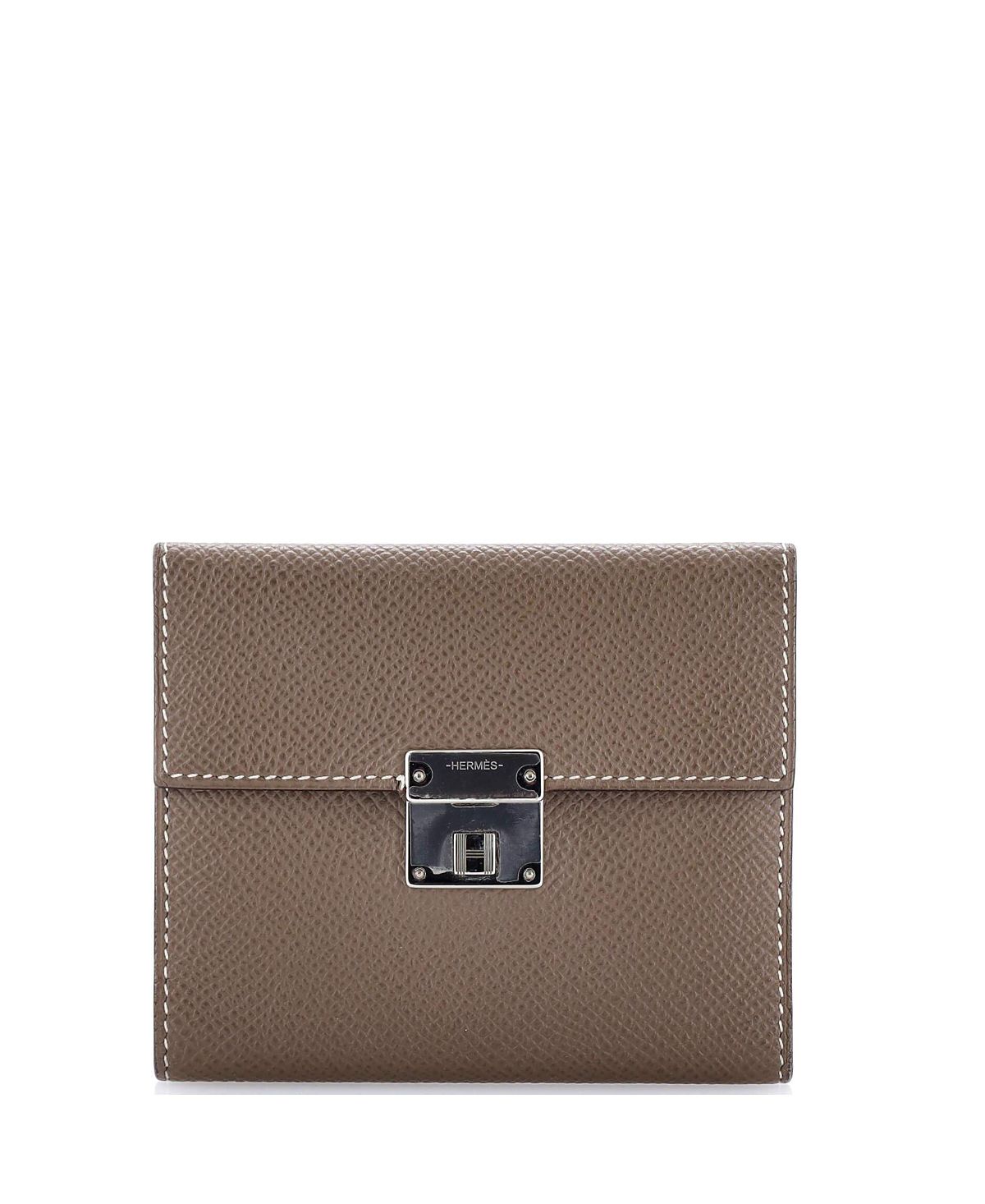 Pre-Owned HERMES 12 Clic Wallet Epsom