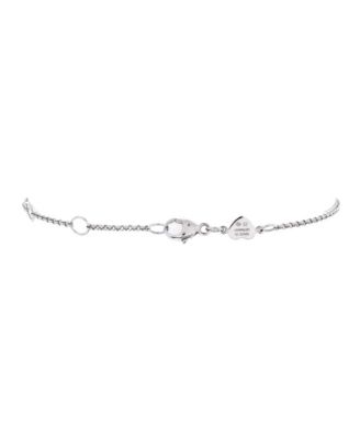 Miss Happy Diamond Heart Bracelet 18K White Gold with Diamonds