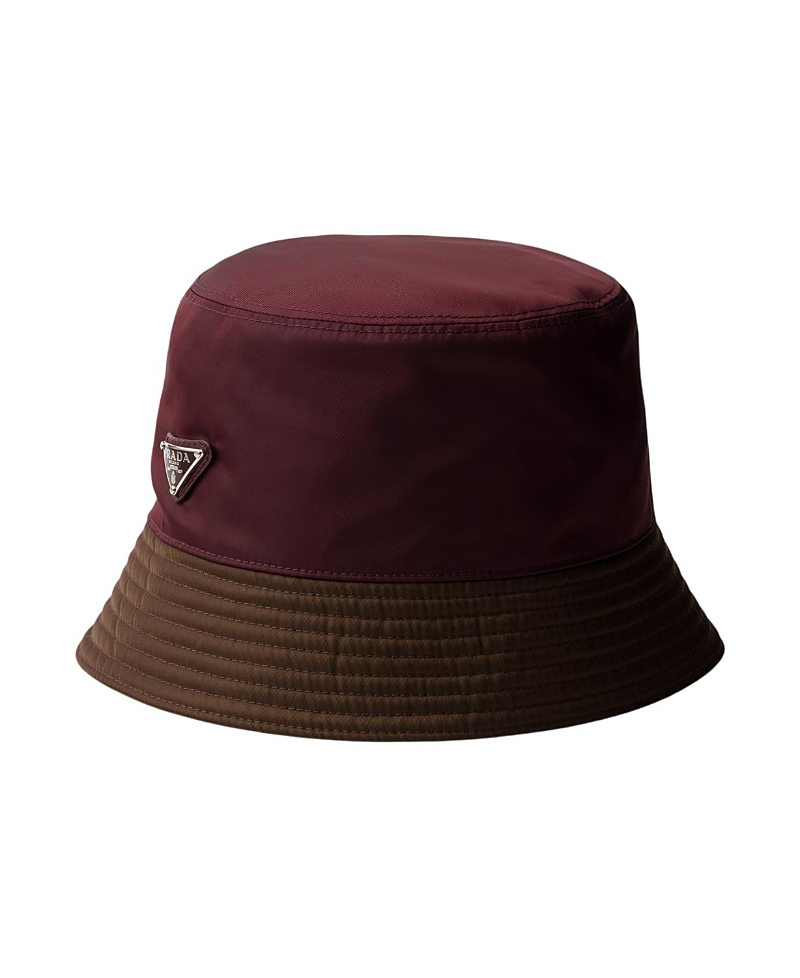 Prada Re-Nylon Two-Tone Bucket Hat