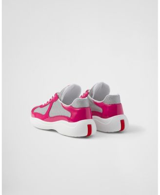  Women's America's Cup Biker Fabric Sneakers