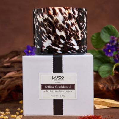 Saffron Sandalwood 3-Wick Candle, 30 oz.