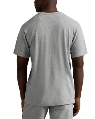 Feather Weight Mesh Short Sleeve Henley