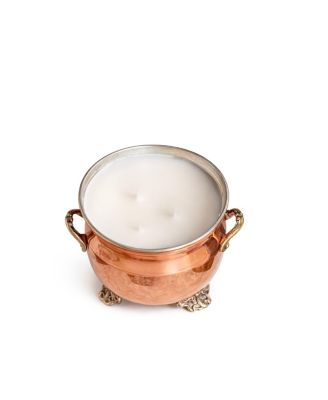  CMK Vintage French Inspired Grapefruit Mint Jardiniere Candle, 32 oz