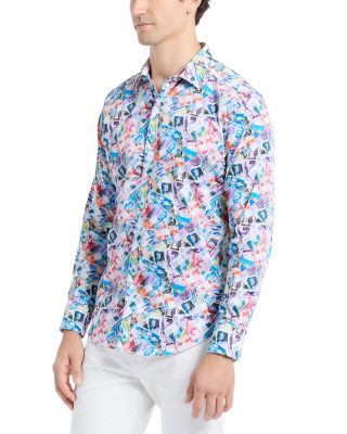 Vacation Fund Woven Graphic Shirt