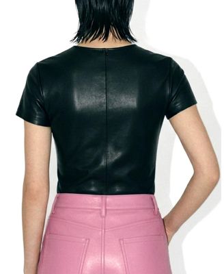 Brando Stretch Leather Tee