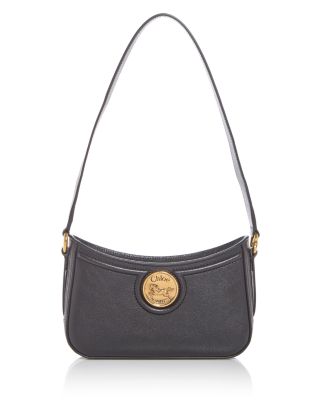 Horse Medal Mini Leather Shoulder Bag