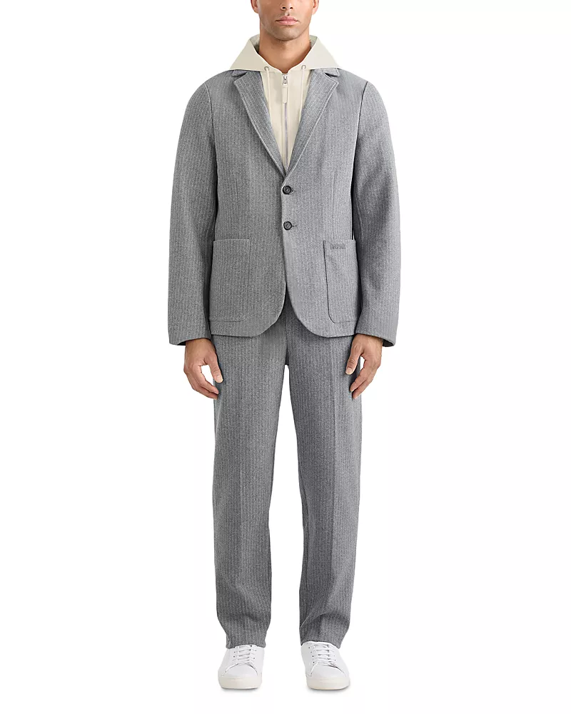 Mackage Wells-k 2-in-1 Knit Blazer With Removable Bib
