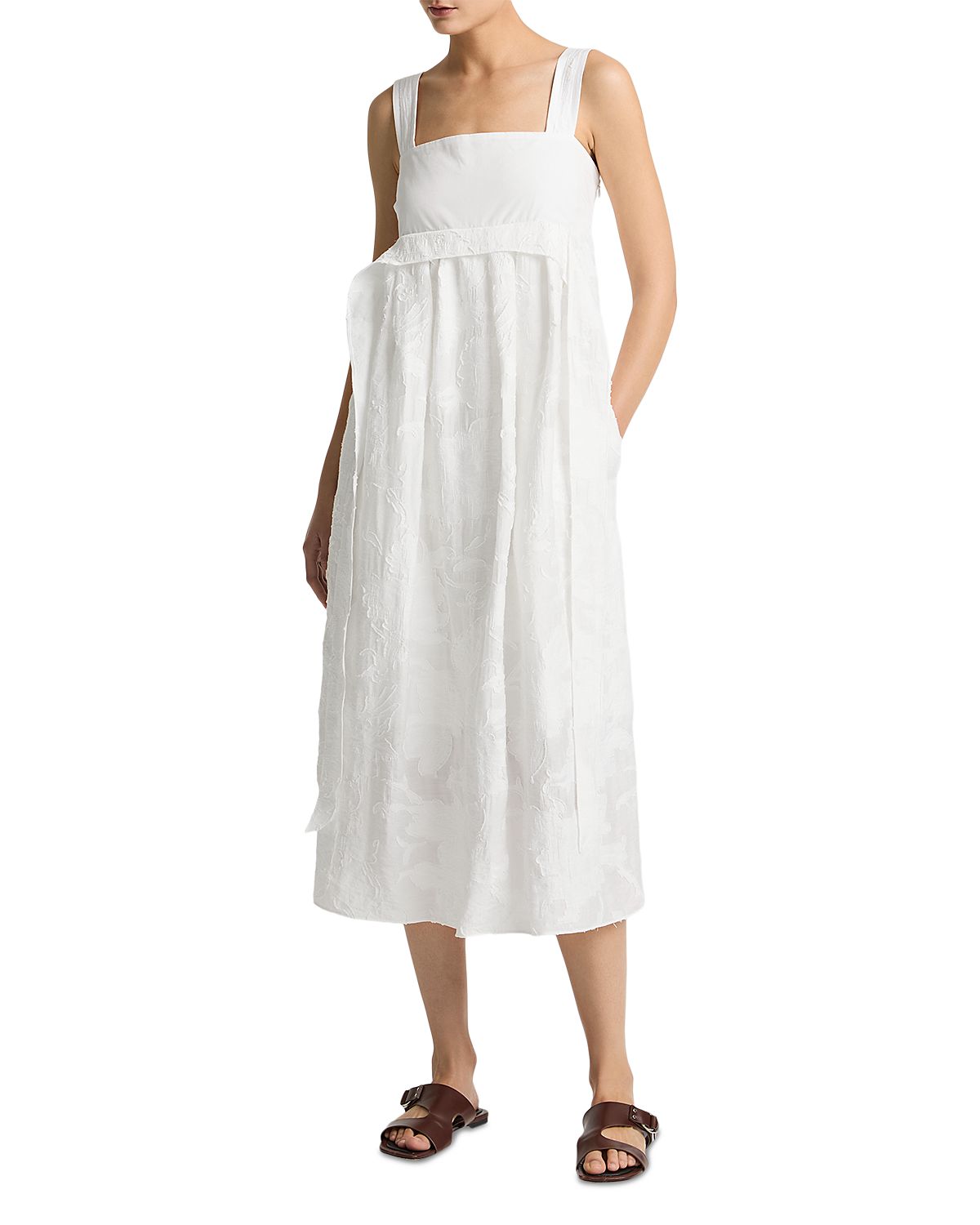 Vince Textured Midi Dress