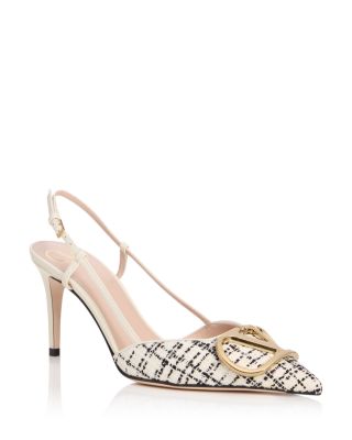 Women's VLogo Signature Tweed Pumps