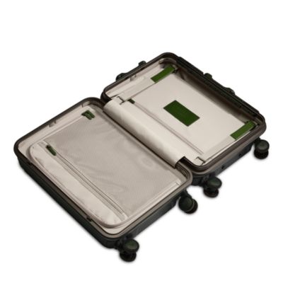 Heritage Stripe Carry On Spinner Suitcase