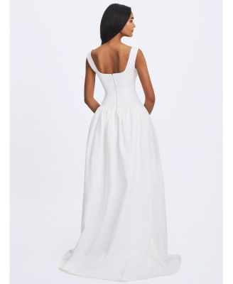  Siena Satin Sweetheart Wedding Gown