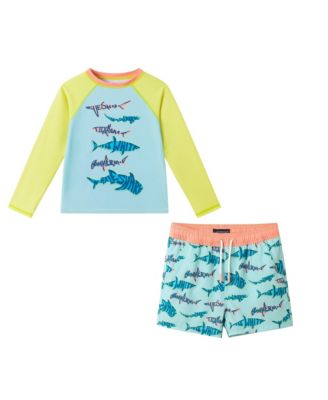 Boys' Long Sleeve Rashguard Set - Little Kid, Big Kid