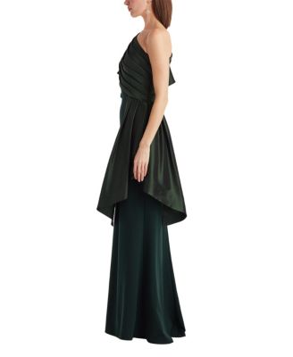  Santa Fe Draped Flounce Gown