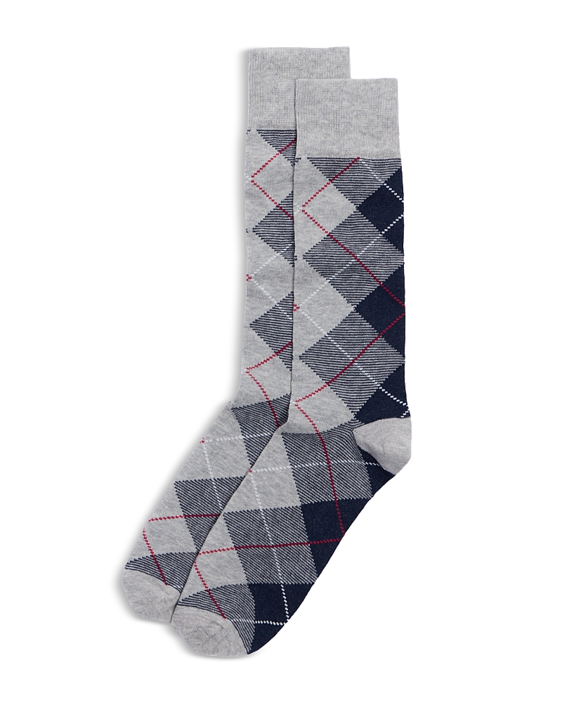 The Men's Store at Bloomingdale's Mille Argyle Crew Socks - Exclusive