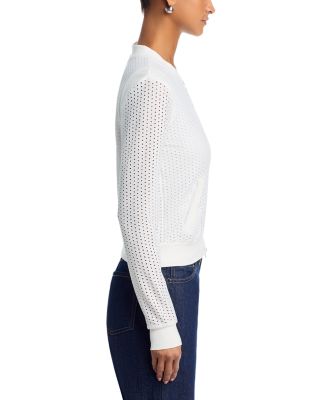 The Cutout Zip Up Sweater