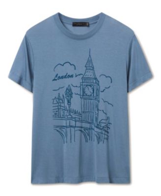  Women's London Big Ben Vintage Tissue Tee