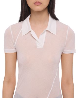 Twisted Polo Zerosca Top