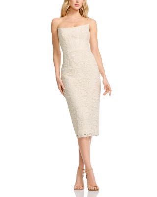 Cosette Floral Lace Midi Dress