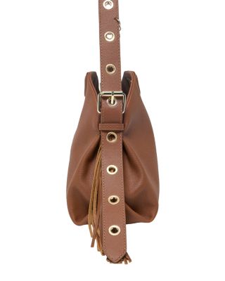 Miss M Leather Crossbody Bag 