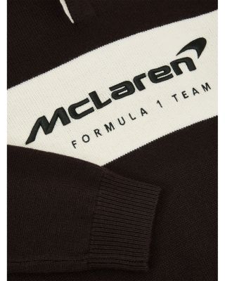 McLaren Unisex Embroidered Logo Rugby Polo Shirt