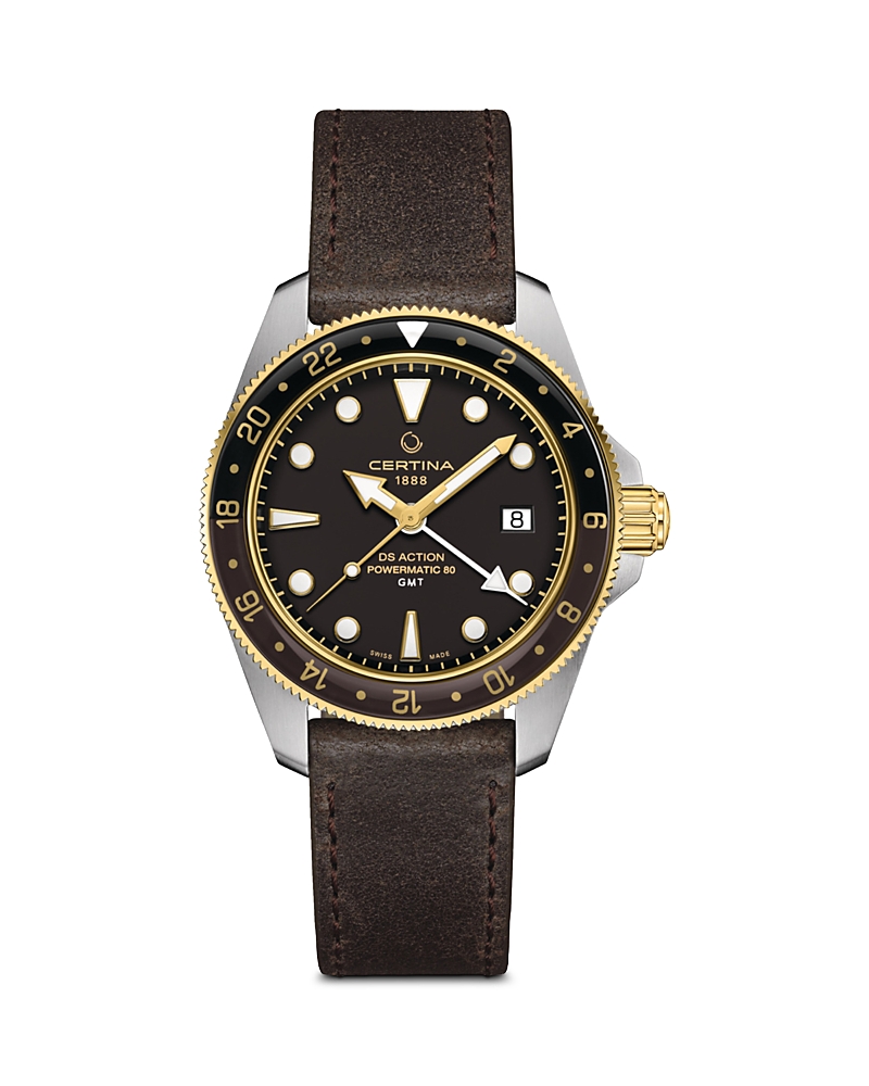 Certina Ds Action Gmt Watch, 41mm
