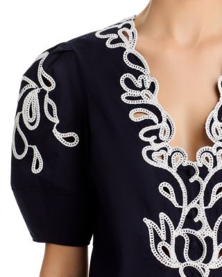 Embroidered Bellara Top