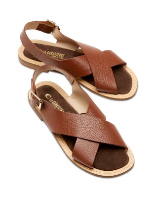 Women's Freeda Leather Flat Sandals