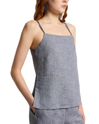 Sleeveless Top with Double Straps