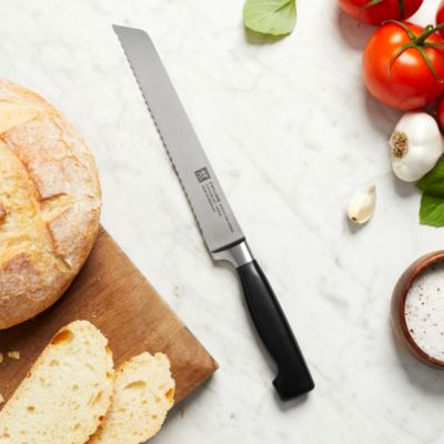 Zwilling Twin Four Star 8" Scalloped Bread Knife