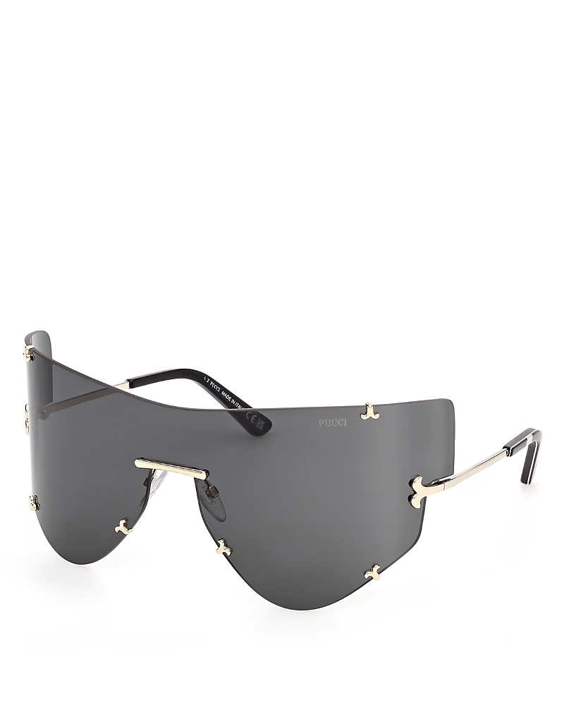 Pucci Shield Sunglasses, 143mm