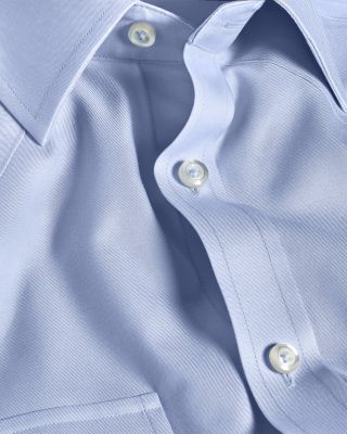 Trim Fit Twill Western Shirt